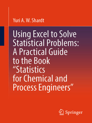 cover image of Using Excel to Solve Statistical Problems